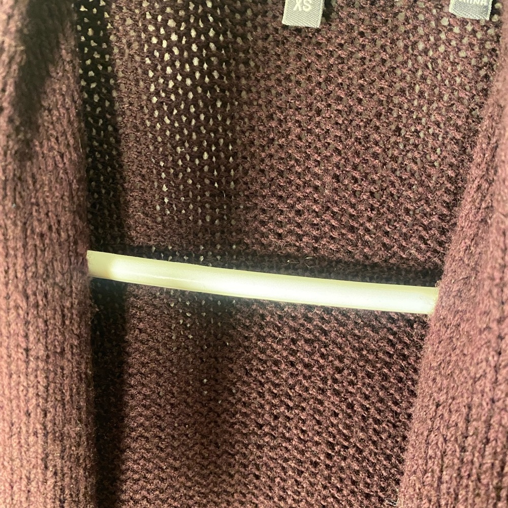Vince Rich Plum Women's Cardigan - Picture 7 of 8